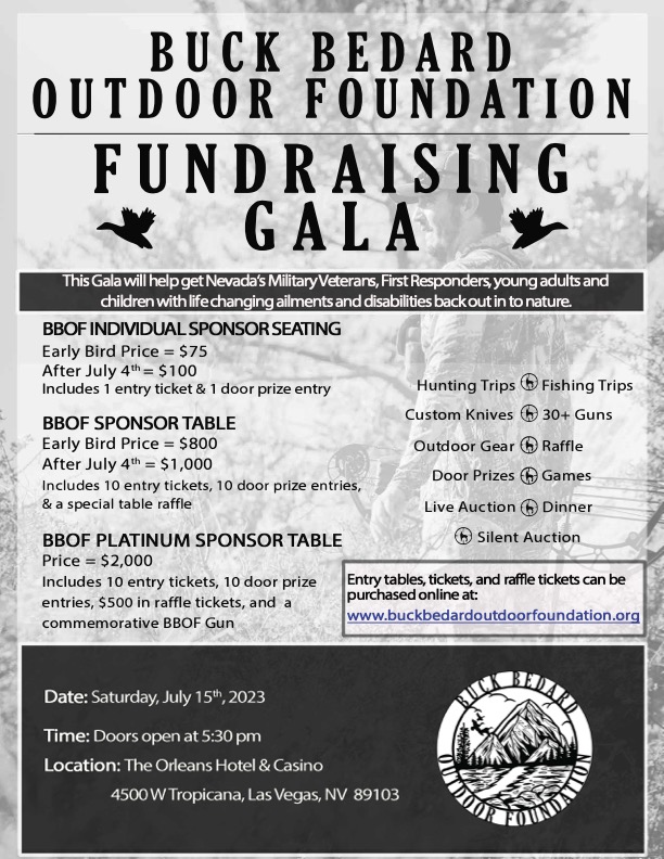 Banquet - Buck Bedard Outdoor Foundation